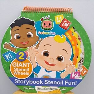 Cocomelon GIANT Spiral Bound Coloring Book, Joyful Cocomelon Scenes